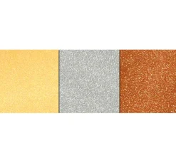 Faltblätter "Metallic"