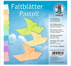 Faltblätter "Pastell"