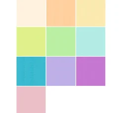 Faltblätter "Pastell"