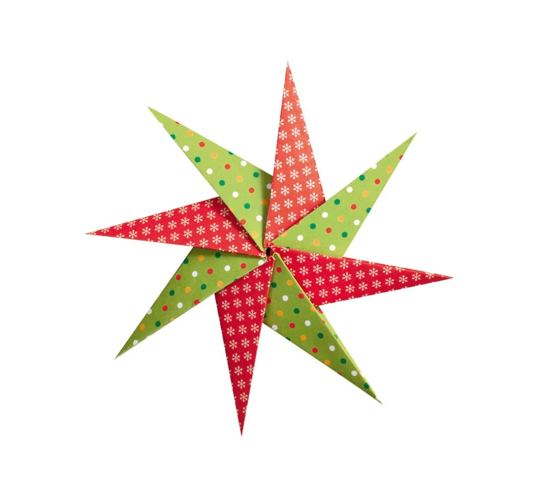 Faltblätter "Weihnachten", gemustert