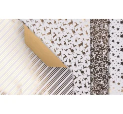 Faltpapier "Golden X-Mas"