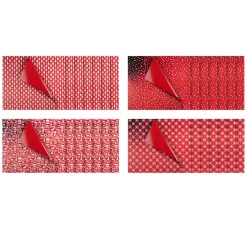 Faltpapier "Red Foil"