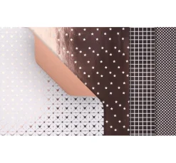 Faltpapier "X-Mas Roségold"