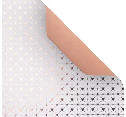 Faltpapier "X-Mas Roségold"