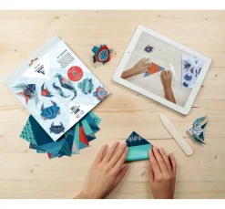 Faltpapier-Sortiment "Meerestiere"