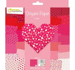 Faltpapier-Sortiment "Paper Love"