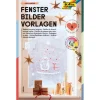 Fensterbilder Vorlagen "Cosy Winter"