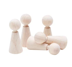 Figurenkegel, 5 stück