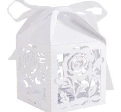 Filigrane Faltboxen "Rosen"