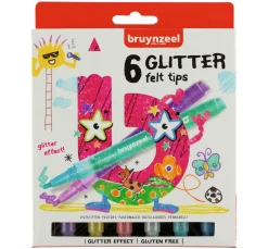 Filzstifte "Glitter", 6tlg.