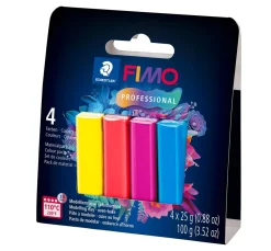 FIMO Professional Materialpackung, 4 Farben