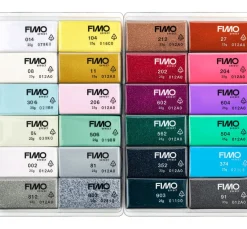 FIMO soft Materialpackung "Effect", 24er-Set