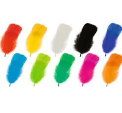 Flauschfedern-Mix "Intensive Farben"
