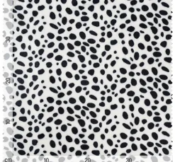 Fleece-Stoff "Dalmatiner"