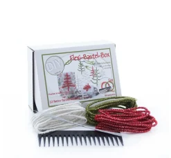 Flexi-Bastel-Box für 12 Retro-Tannenbäume