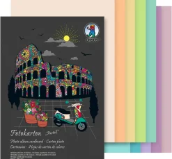 Fotokarton-Block "Pastell"