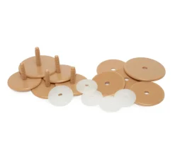 Gelenkscheiben-Set für Bären, 4 x 45 mm, 1 x 55 mm