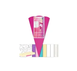 Geschwister-Schultüten-Bastelset "Einhorn"