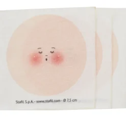 Gesicht auf Trikotstoff "Marty"