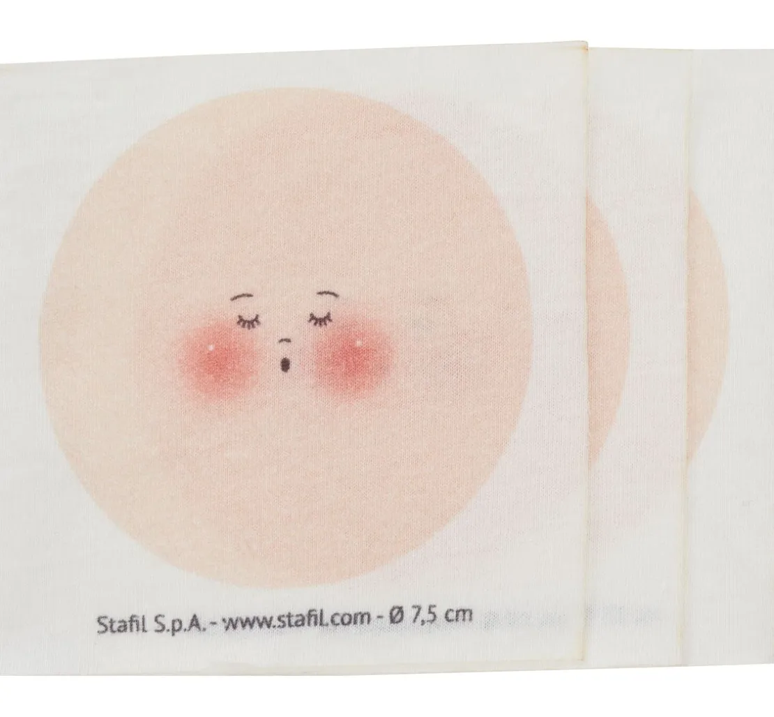 Gesicht auf Trikotstoff "Marty"