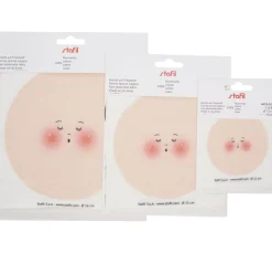 Gesicht auf Trikotstoff