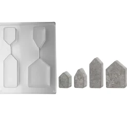 Gießform "4 Häuser"