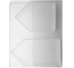 Gießform "2 Häuser", ca. 13,5 - 16,5 cm