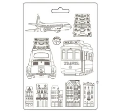 Gießform "Art of Travelling", Transports