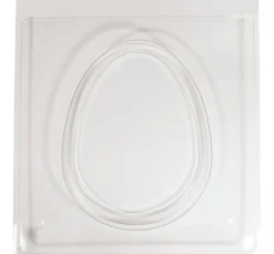 Gießform "Dekoplatte Eiform"