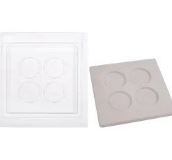 Gießform "Kerzen Dekoplatte"