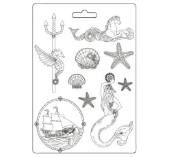 Gießform "Songs of the Sea - Mermaid"