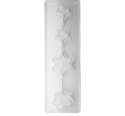 Gießform "Sterne", 4 Motive