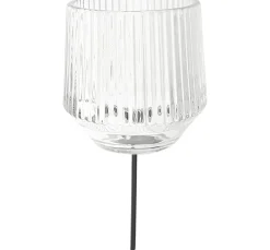 Glas-Kerzenhalter zum Stecken