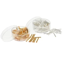 Glasstifte mit Silbereinzug,