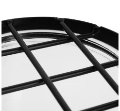 Glasvase mit Steckgitter