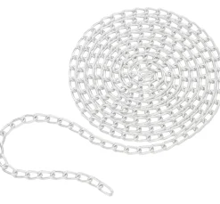 Gliederkette, 1 m, Aluminium, ca. B 3,5 x H 6 mm