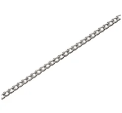 Gliederkette, 1 m, Aluminium, ca. B 3 x H 4 mm