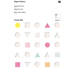 Glitterpapier "Candy Mix"