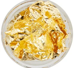 Gold Silber Partikelmix, 9 Tiegel