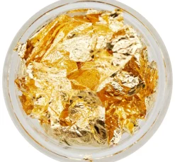 Gold Silber Partikelmix, 9 Tiegel