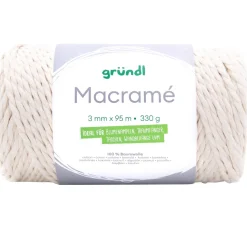 Gründl Baumwollkordel "Macramé"