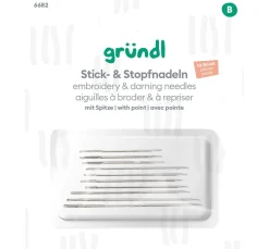 Gründl Stick- und Stopfnadeln mit Spitze