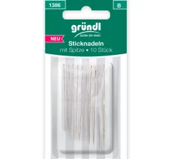 Gründl Sticknadeln mit Spitze