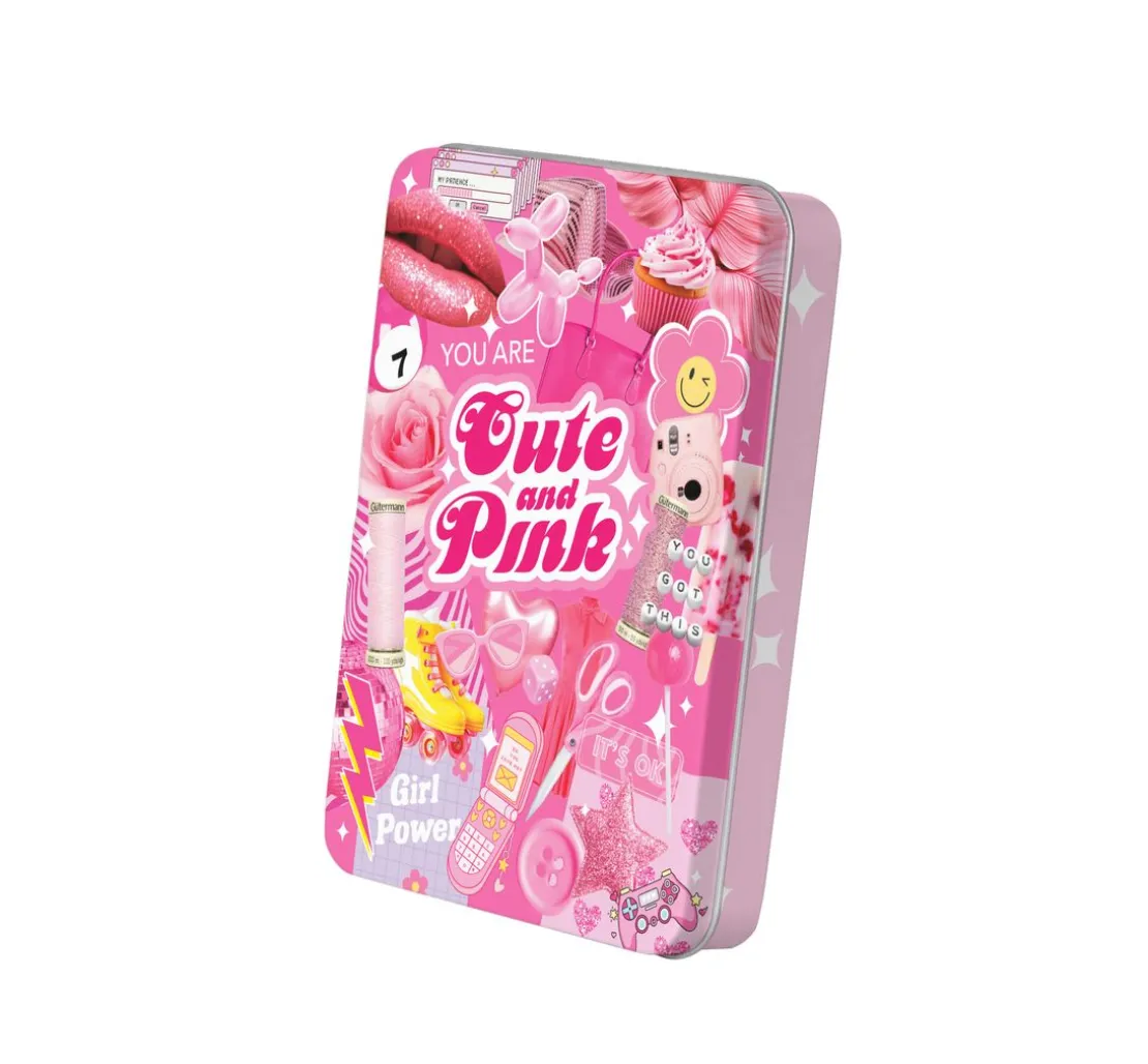 Gütermann Cute and Pink-Box, 8 Spulen