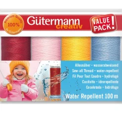 Gütermann Nähfaden-Set Allesnäher "Water Repellent"