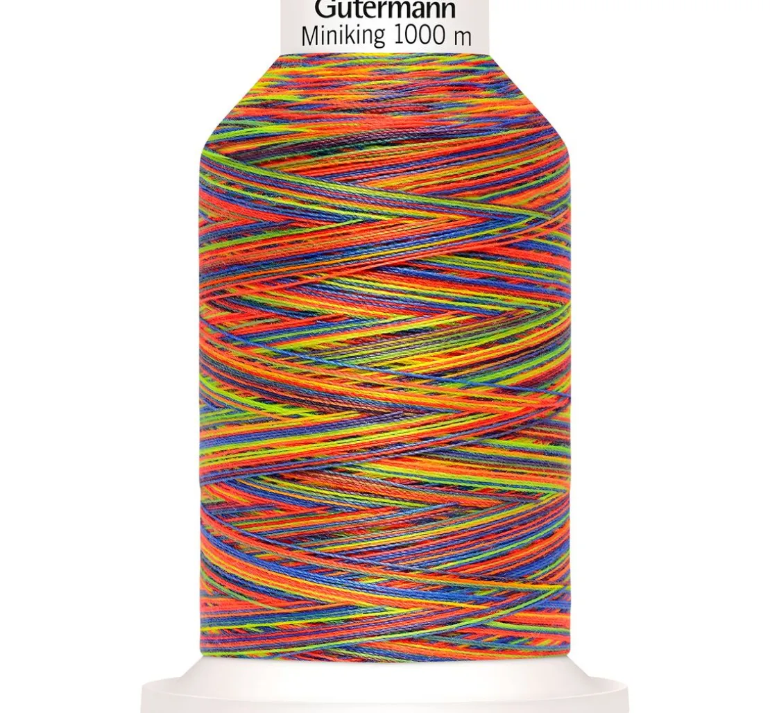 Gütermann Nähgarn Miniking Multicolor, No. 120