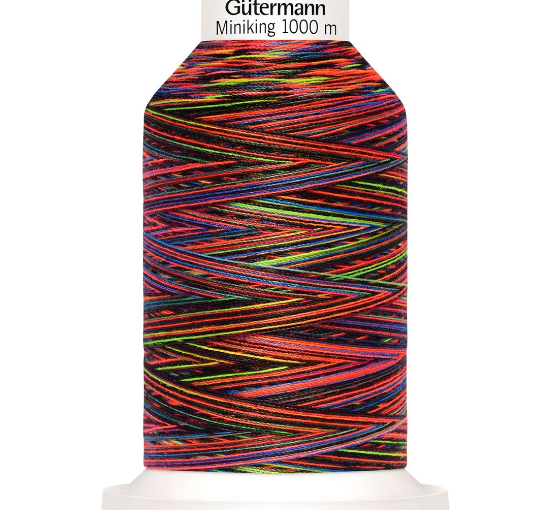 Gütermann Nähgarn Miniking Multicolor, No. 120
