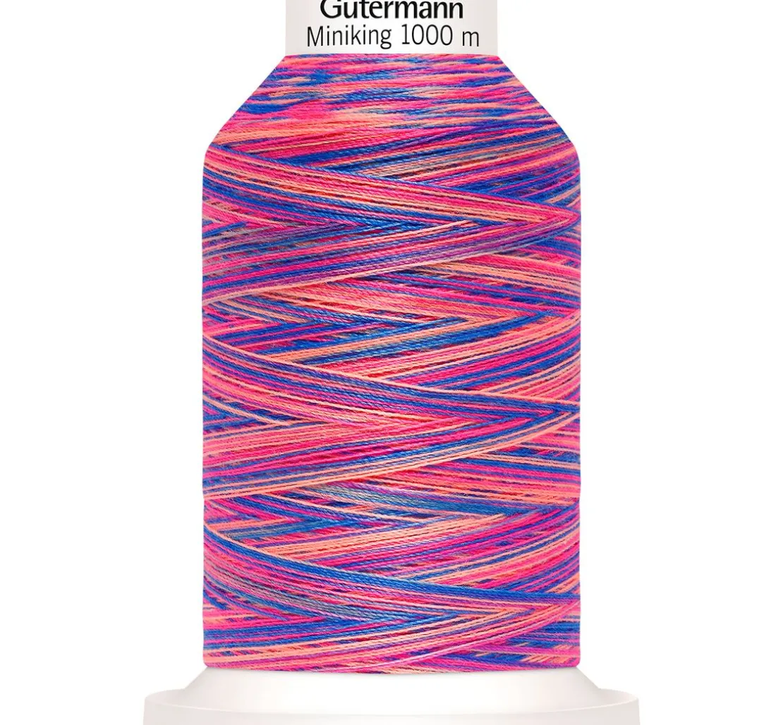 Gütermann Nähgarn Miniking Multicolor, No. 120