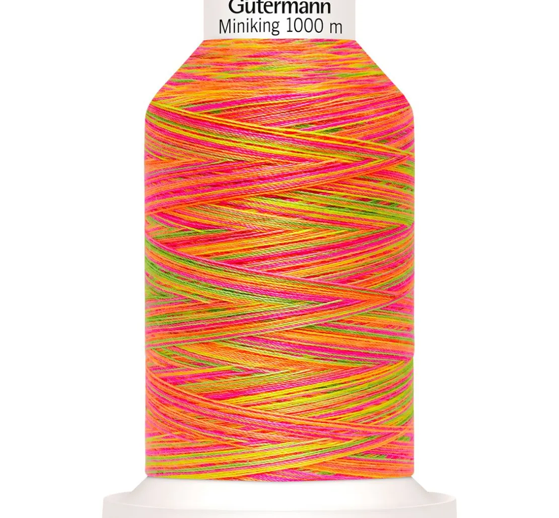 Gütermann Nähgarn Miniking Multicolor, No. 120