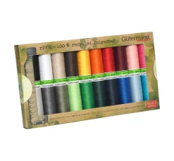 Gütermann Nähgarn-Set Allesnäher rPET, 20 x 100 m